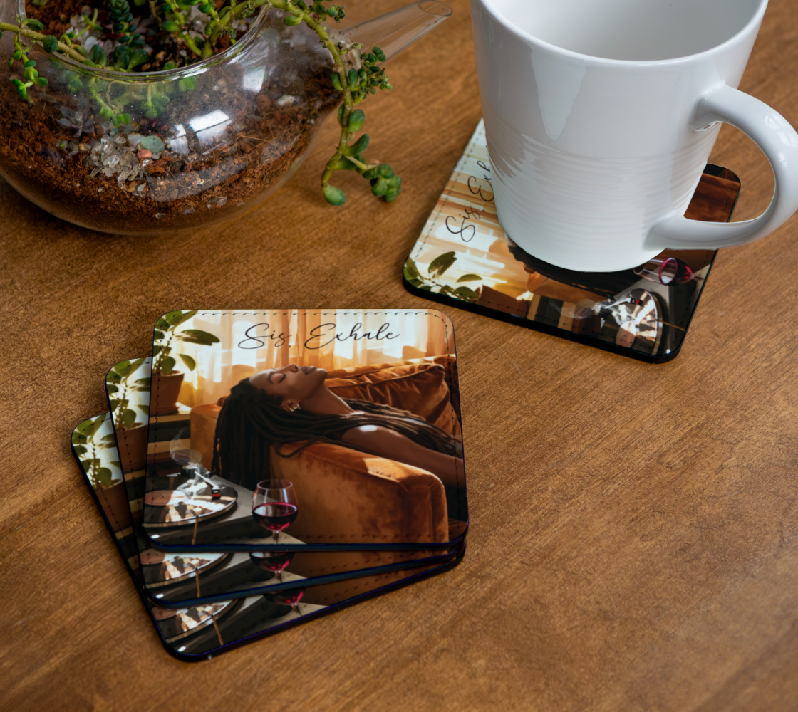 Sis, Exhale coaster Set