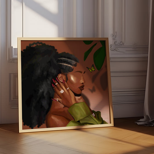 Abrielle poster print