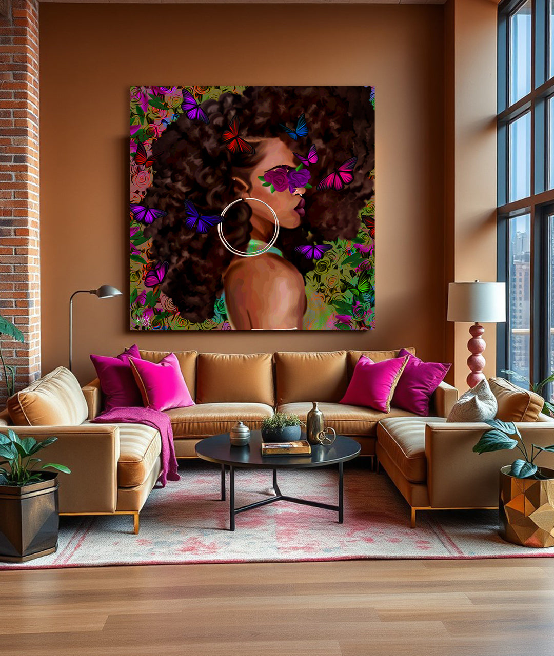 Ayahnah canvas print