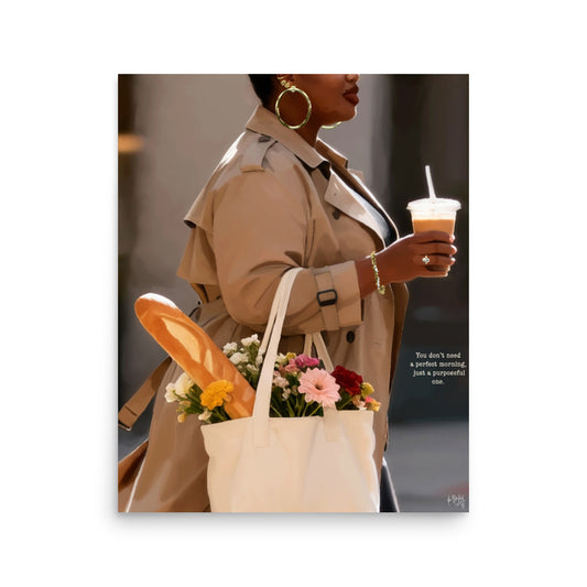 Fresh start poster print