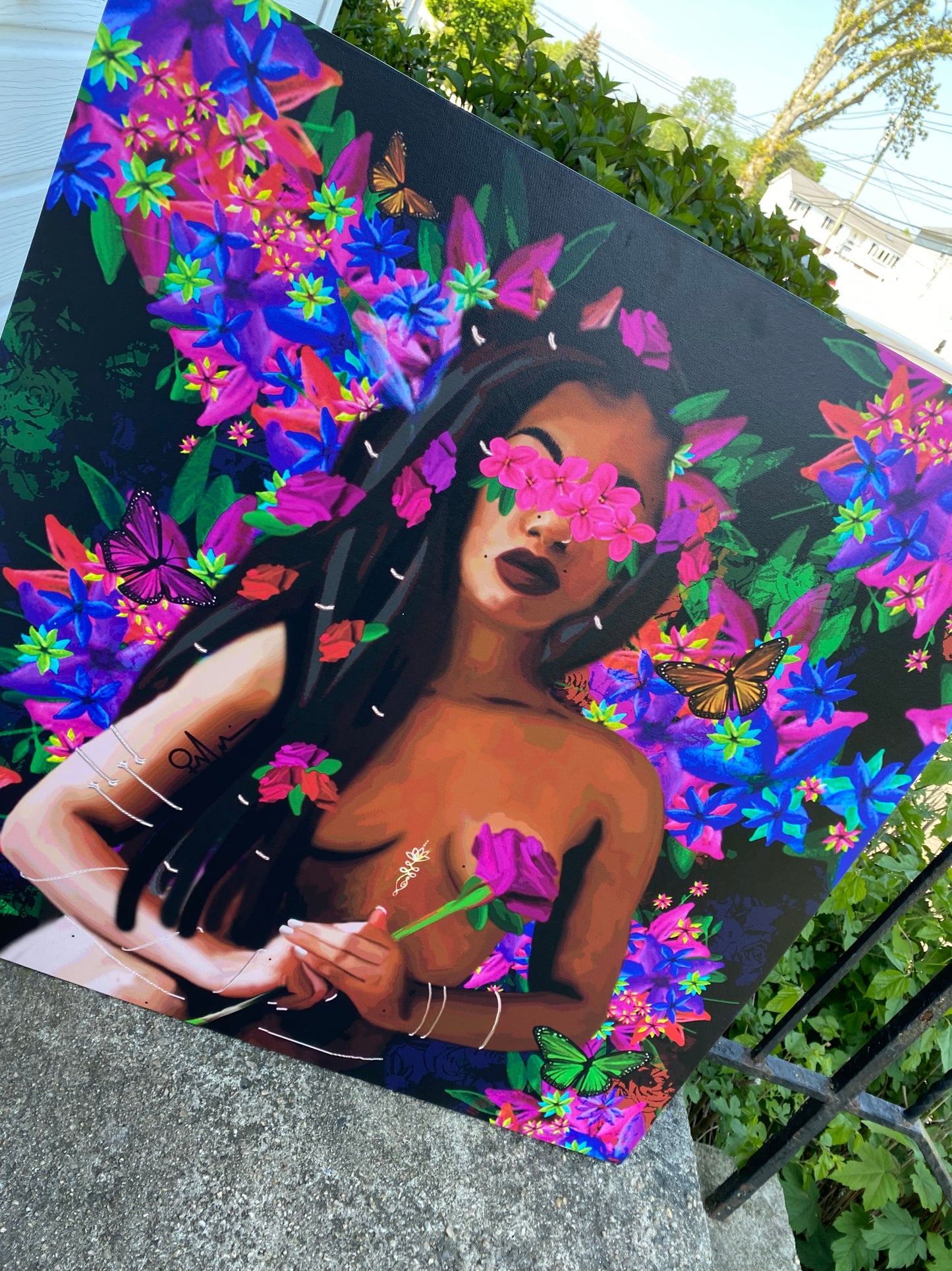 Nebula Soul canvas print