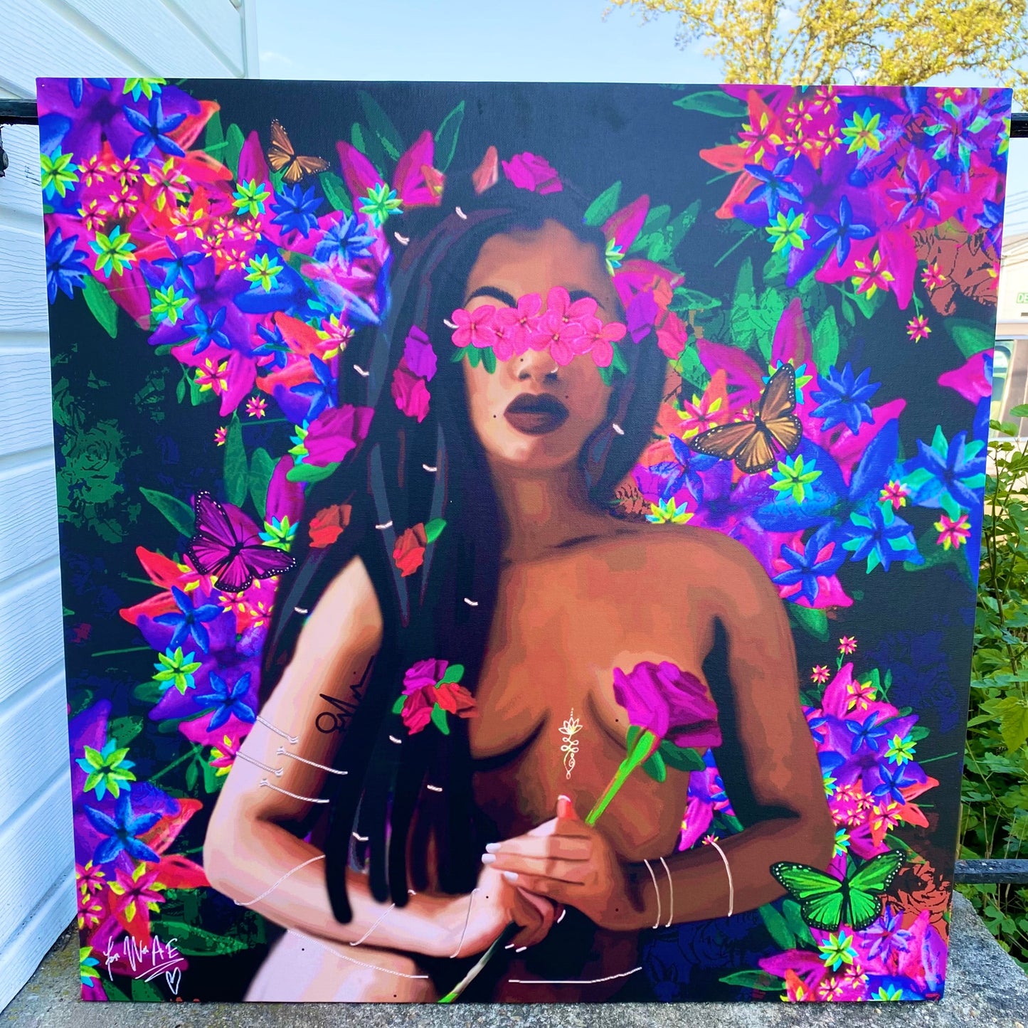 Nebula Soul canvas print