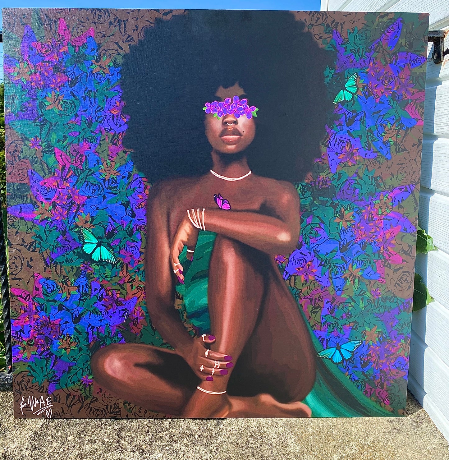 Midnight Muse canvas print