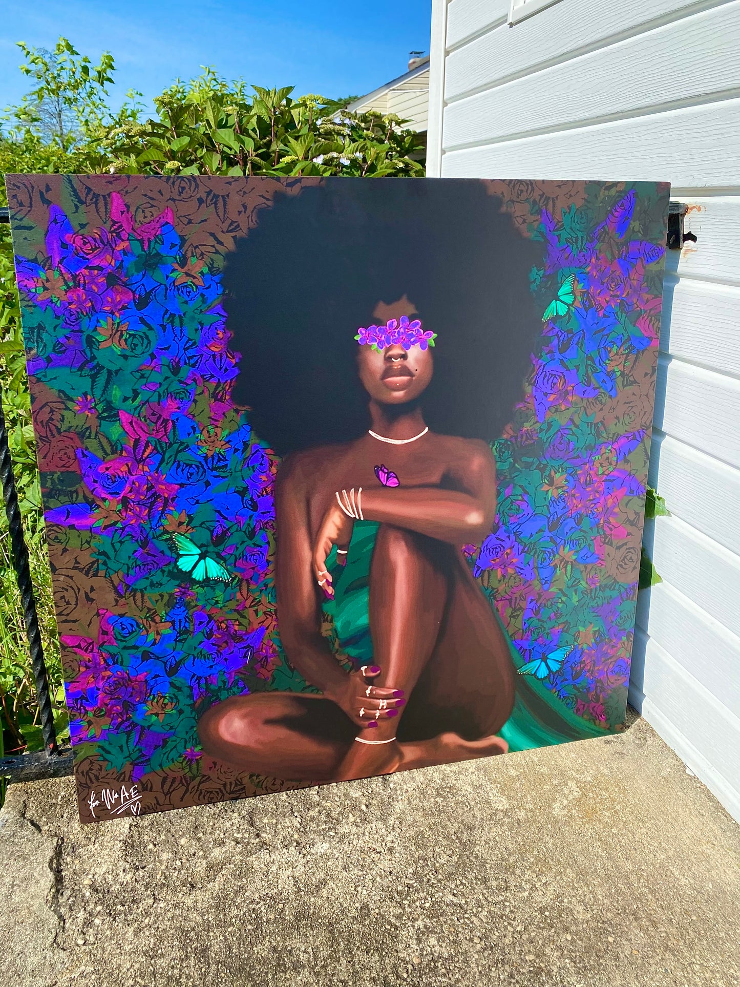 Midnight Muse canvas print