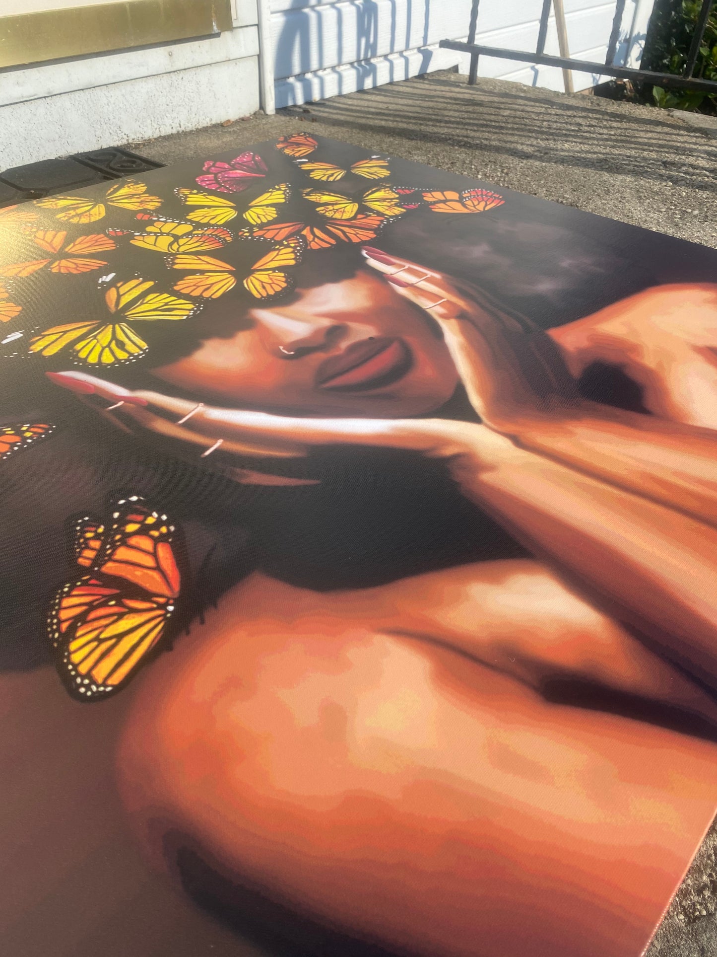 Lady Free II canvas print