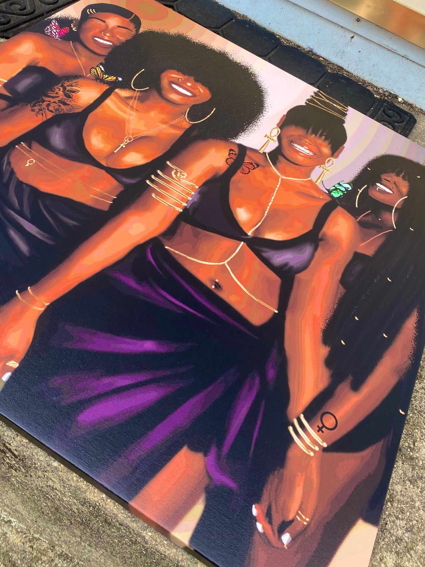Sismance canvas print