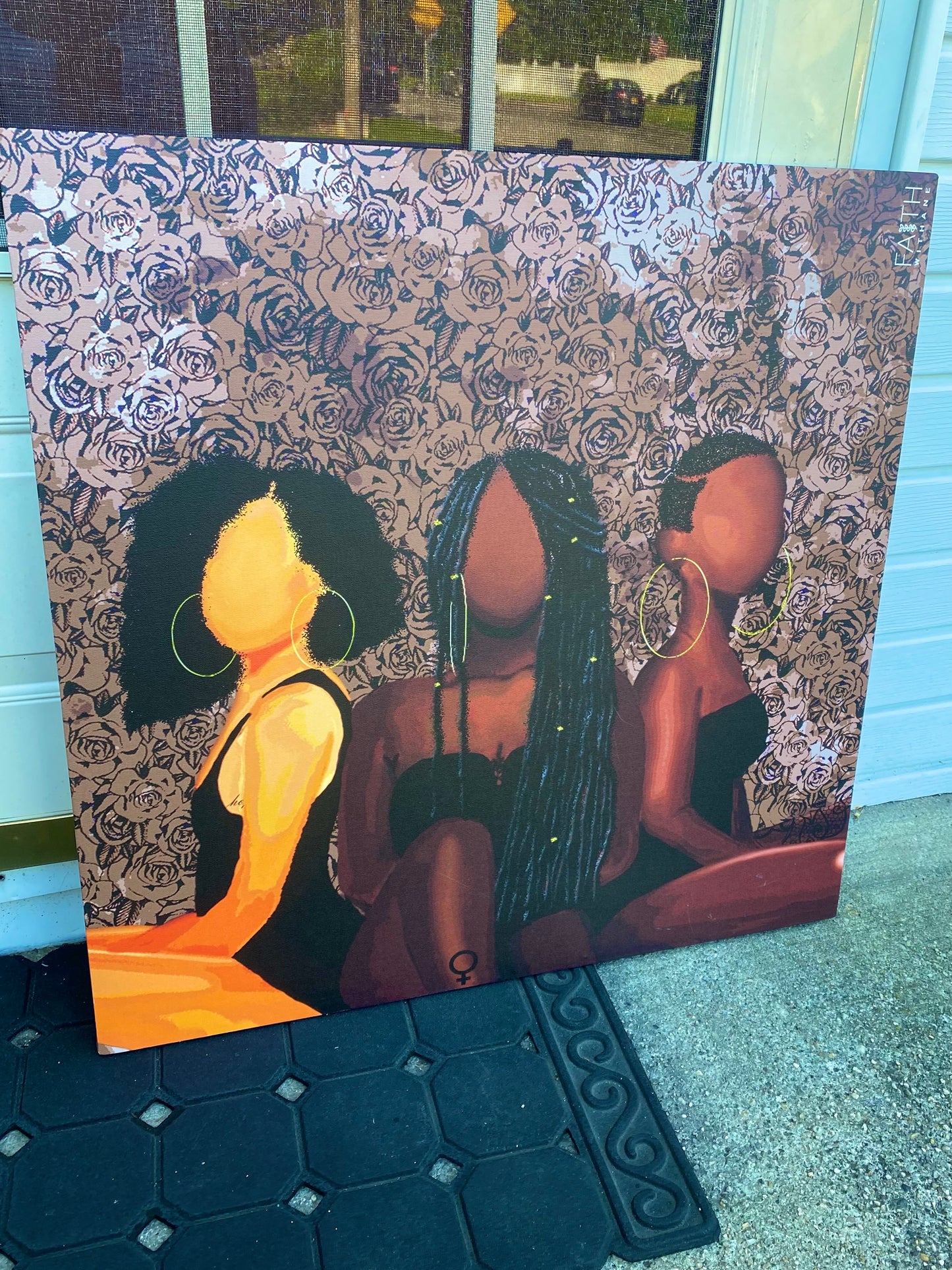 Natural Trinity canvas print
