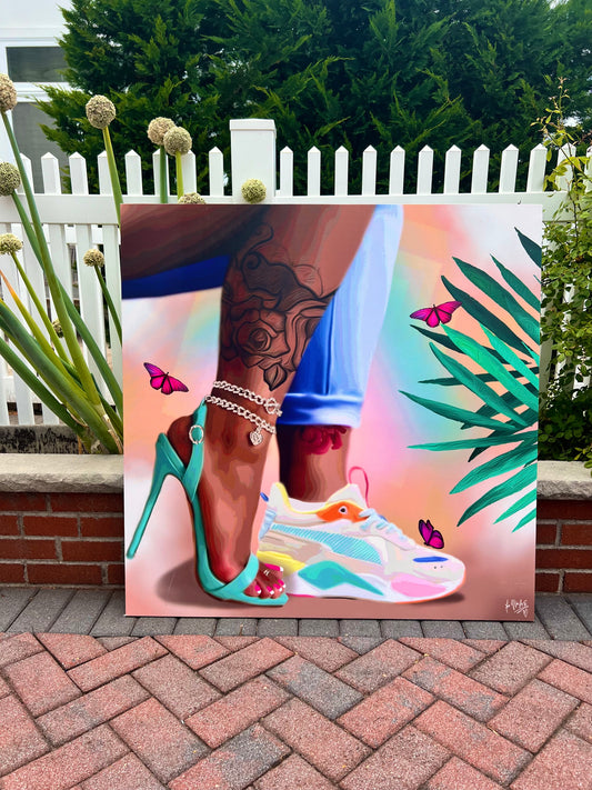 Mood Switch canvas print