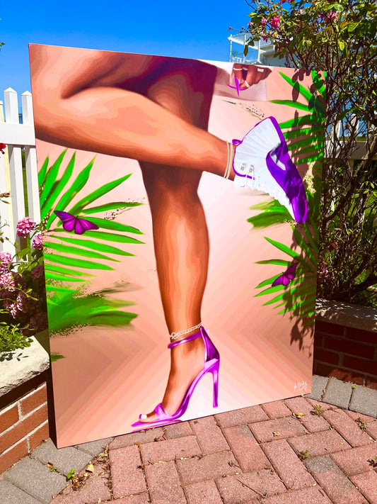 Day II Night canvas print