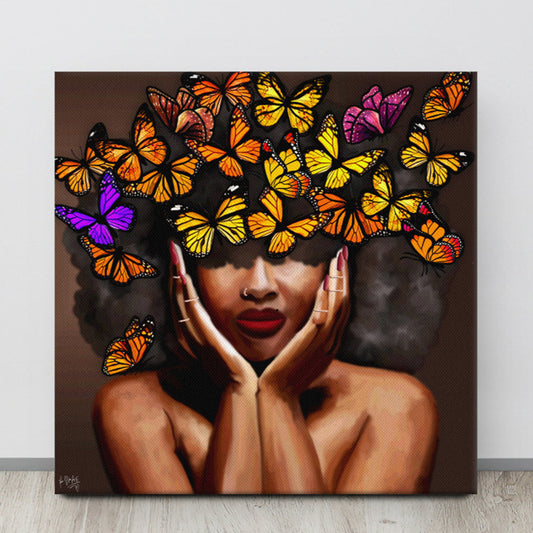 Lady Free II canvas print