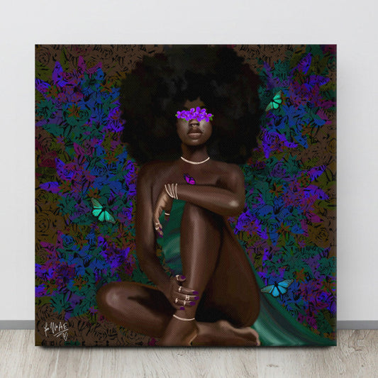 Midnight Muse canvas print