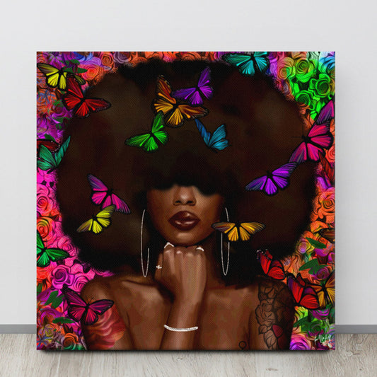 Muva canvas print