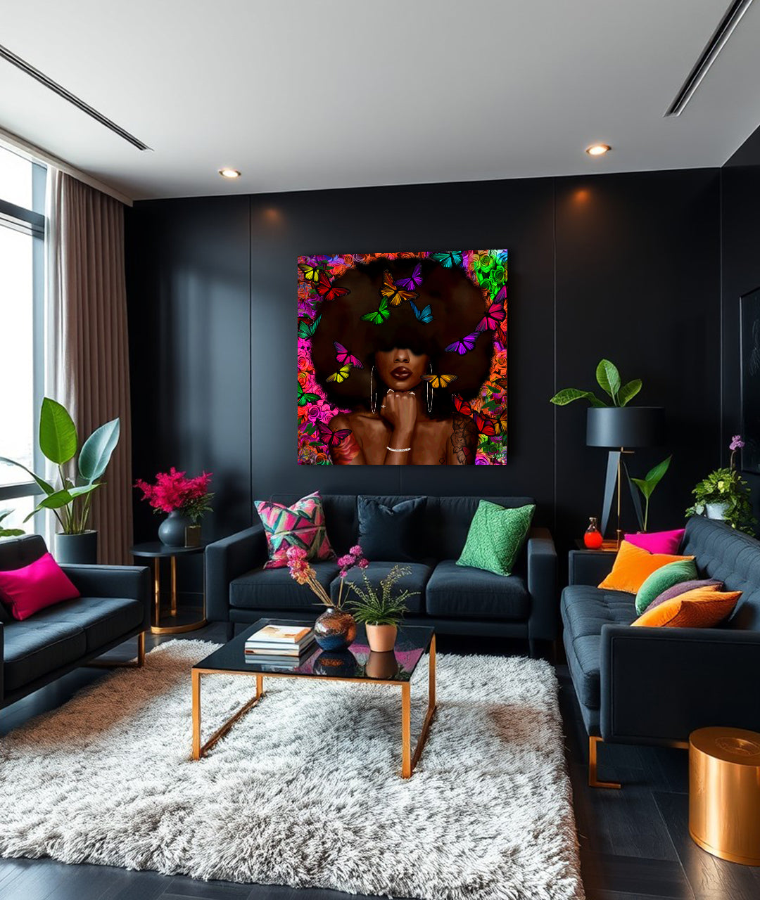 Muva canvas print