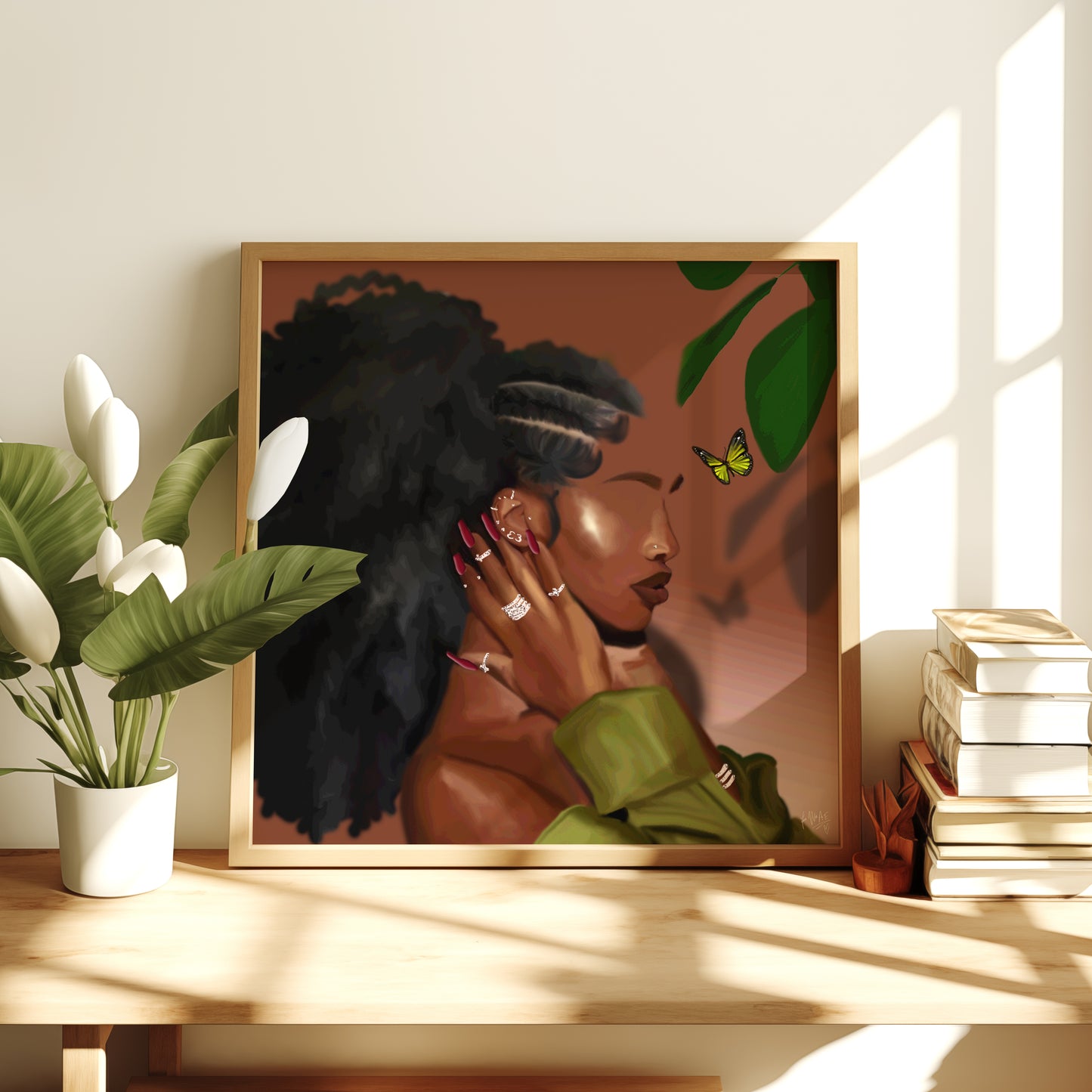 Abrielle poster print