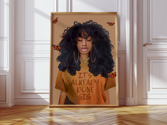 Already Done poster print