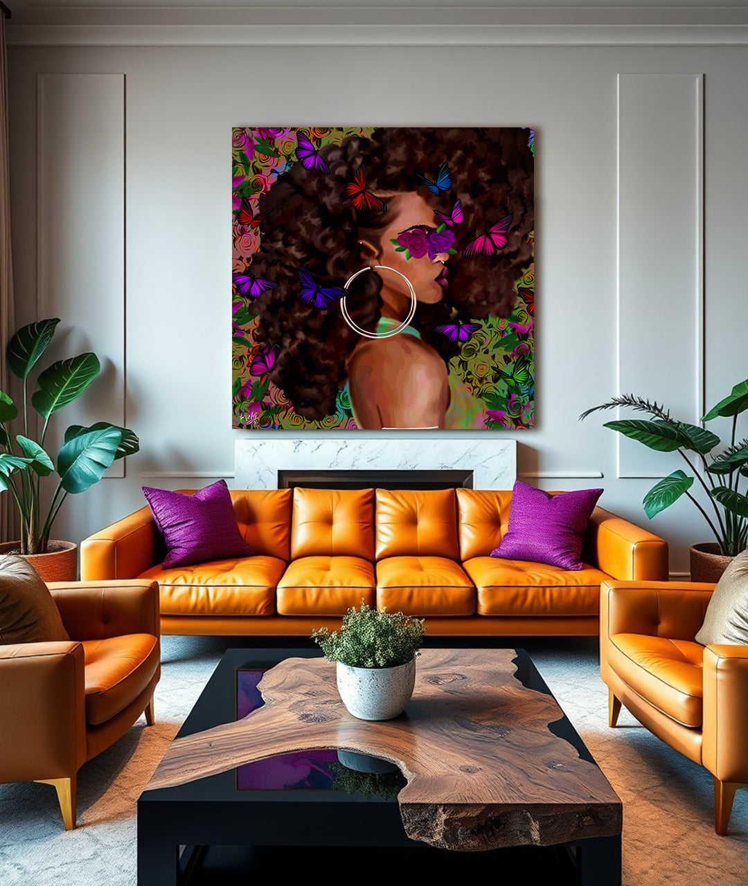 Ayahnah canvas print