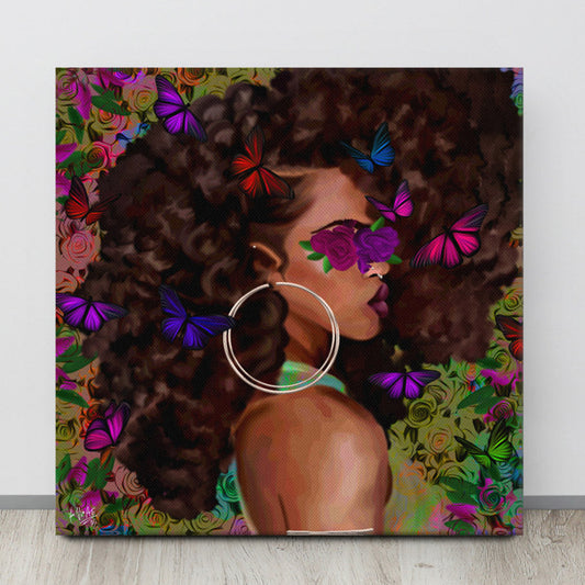 Ayahnah canvas print