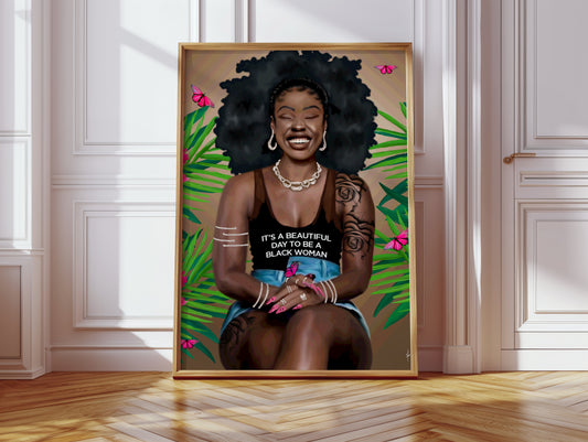 Beautiful Day poster print