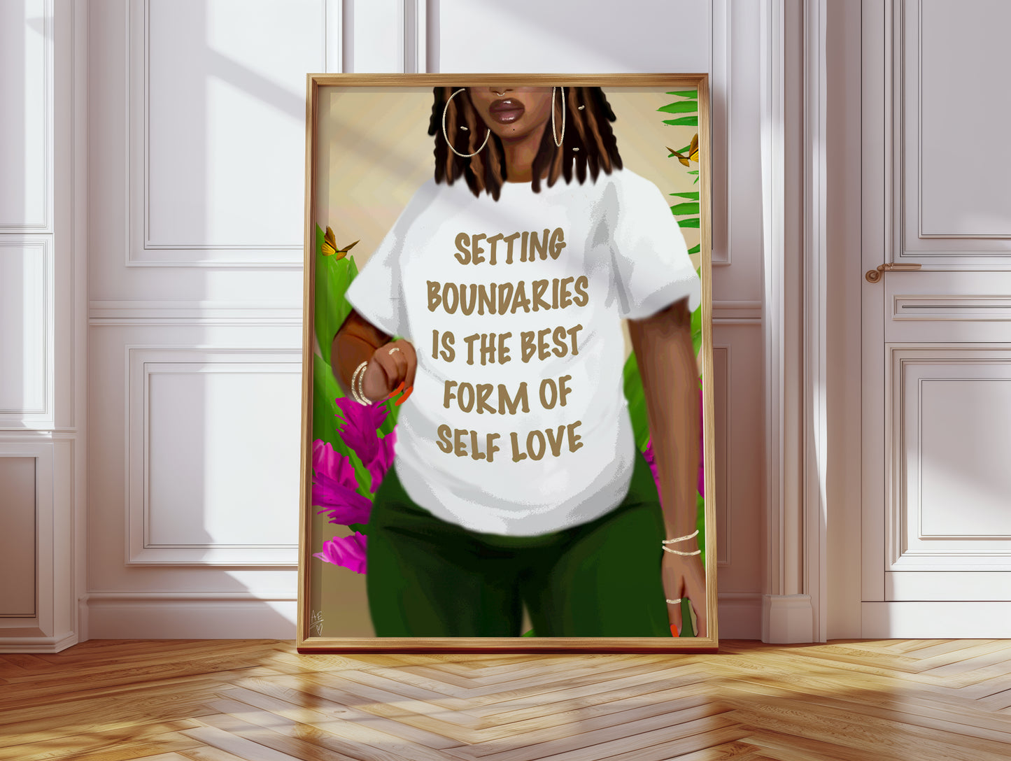 Boundaries poster print