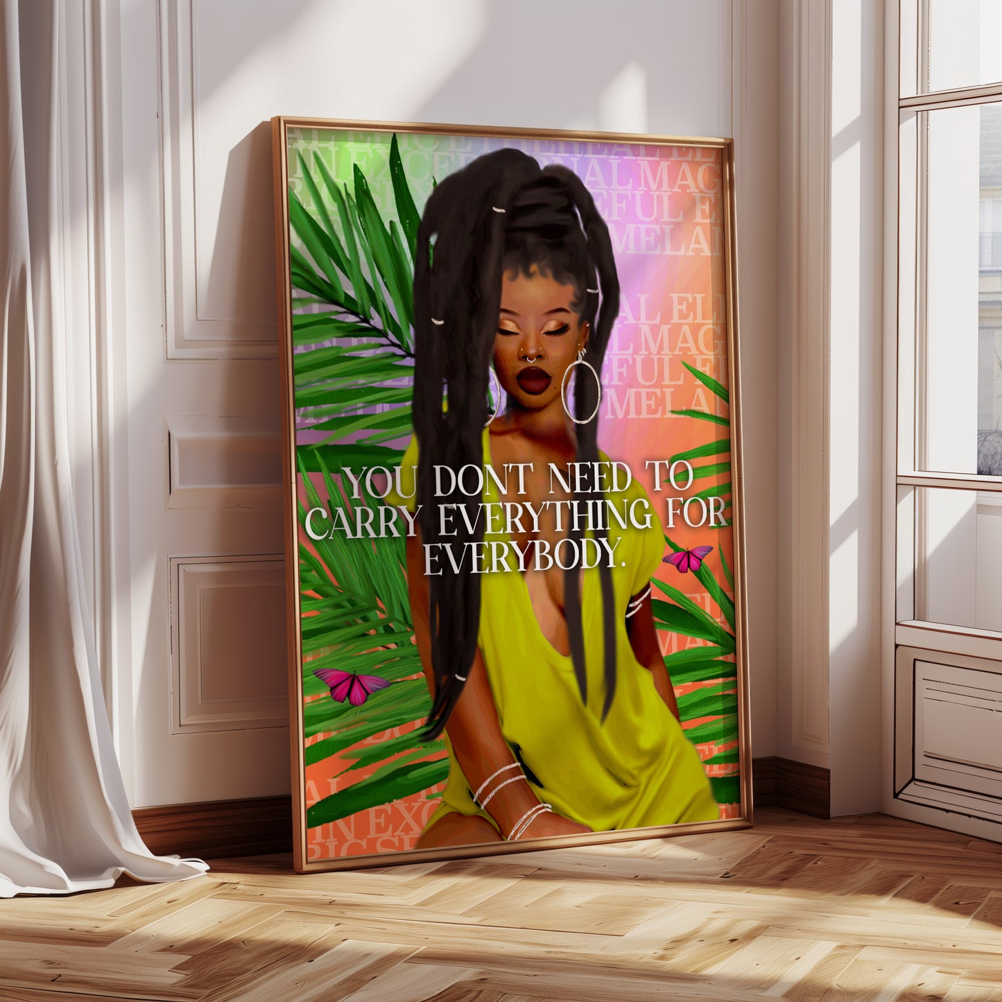 Carry poster print