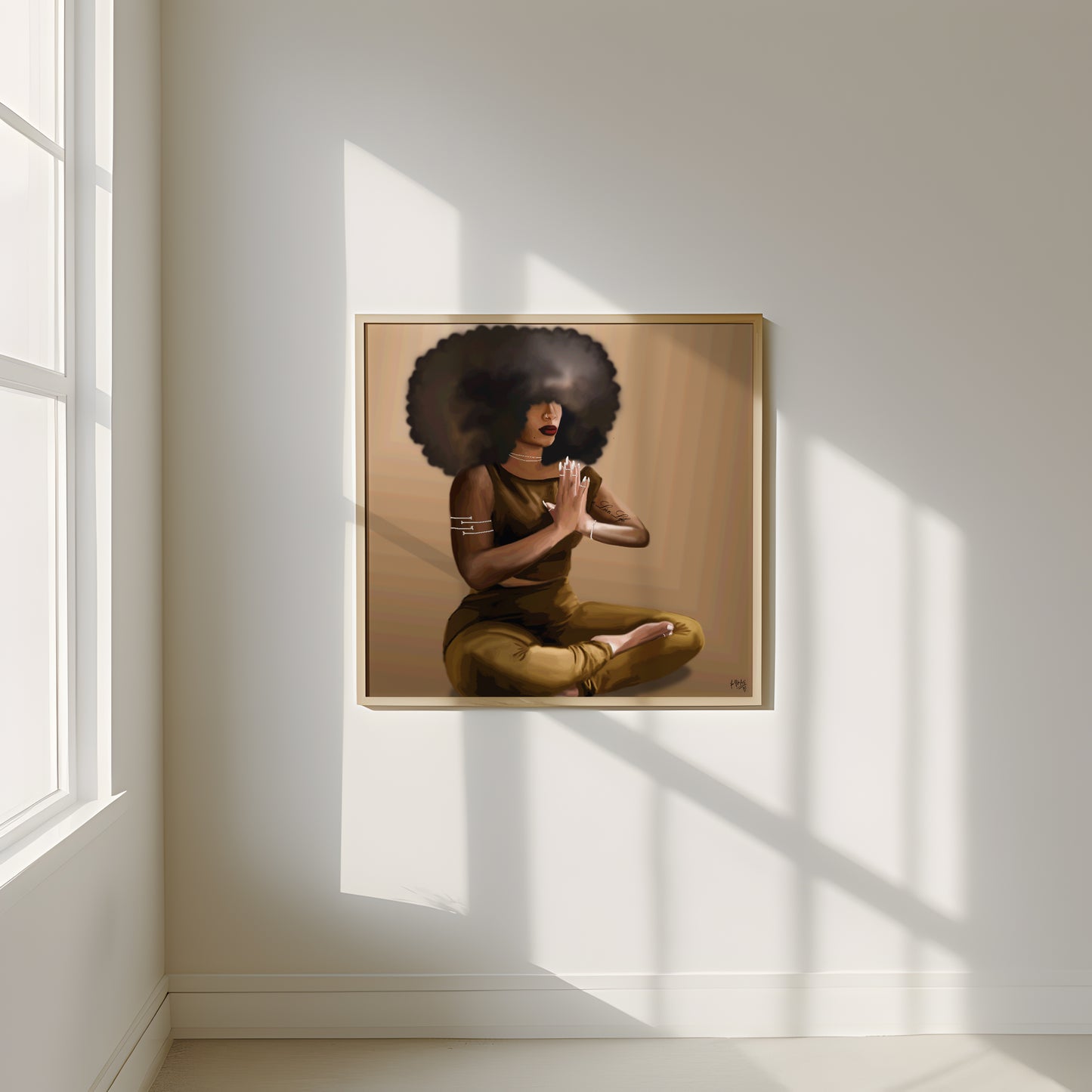 Center poster print