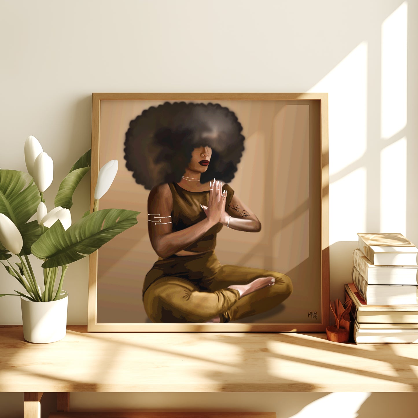 Center poster print
