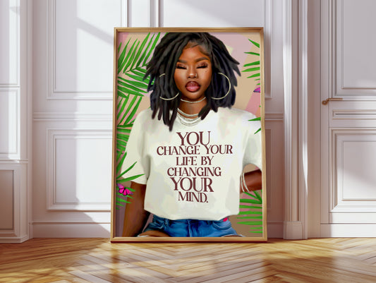 Change Poster Print
