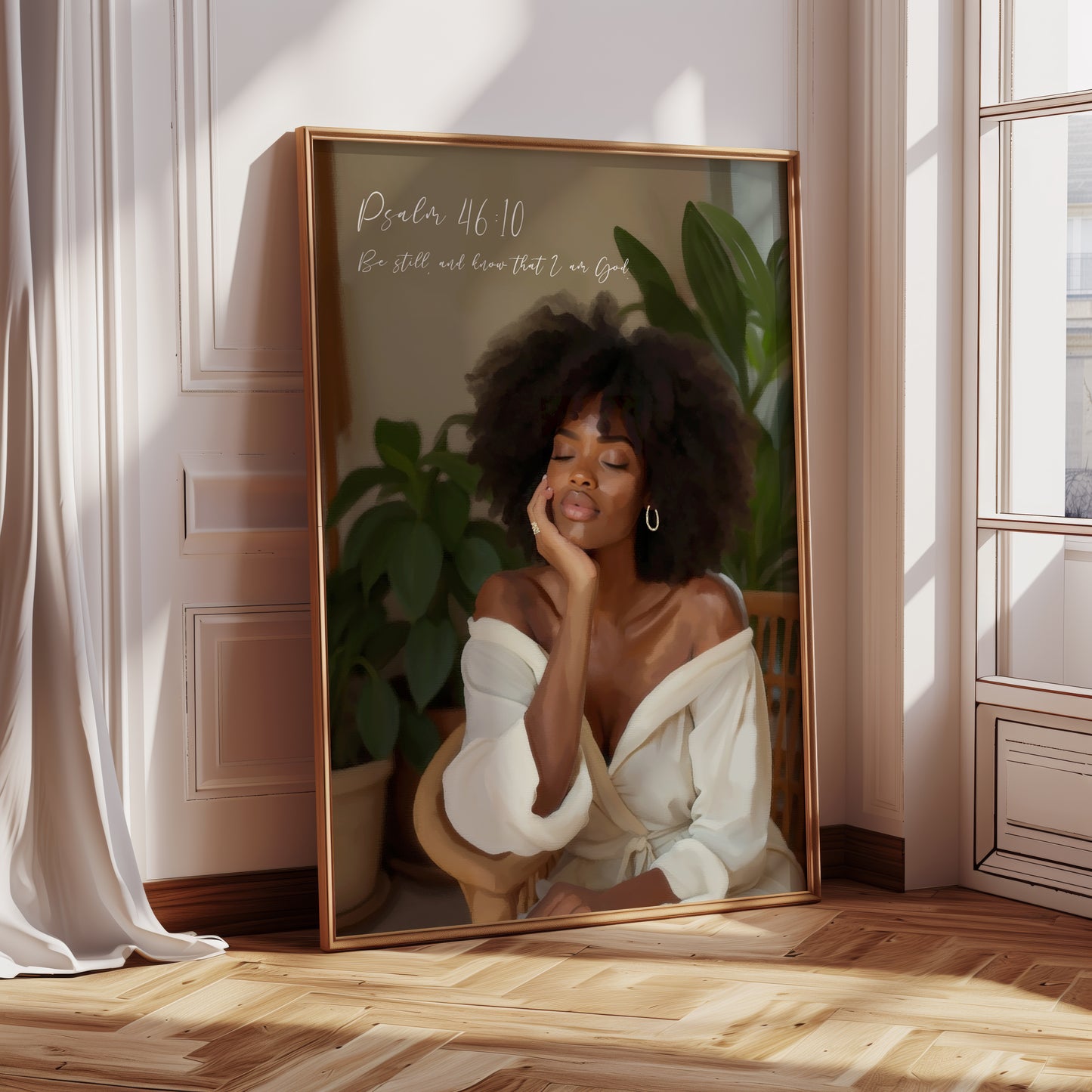 Be Still poster print