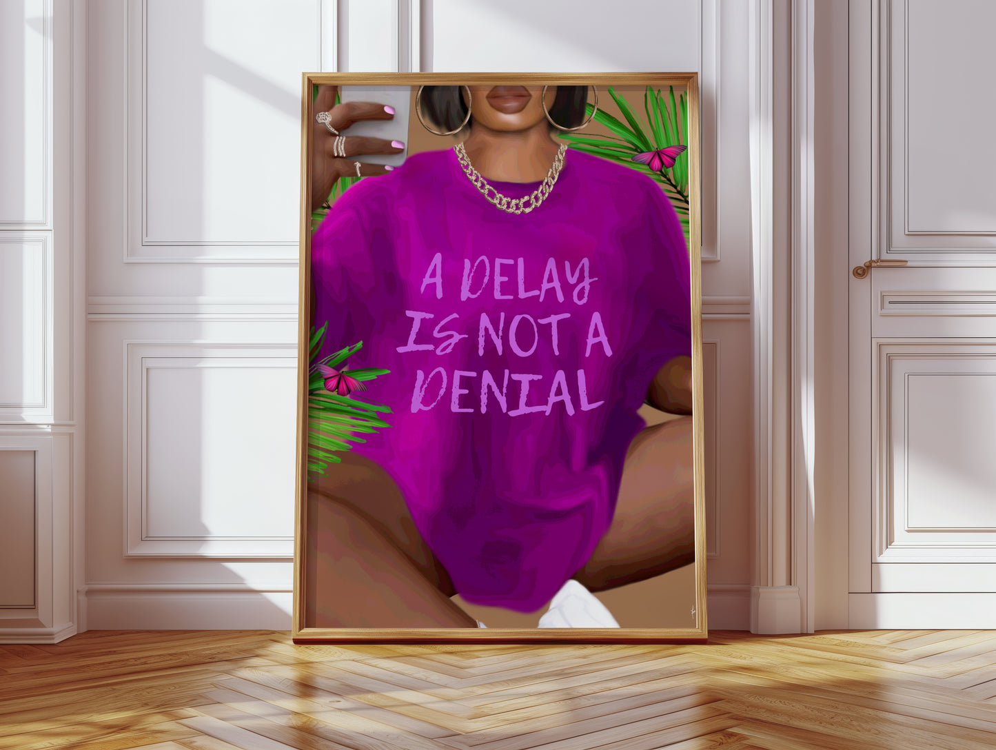 Delay Poster Print