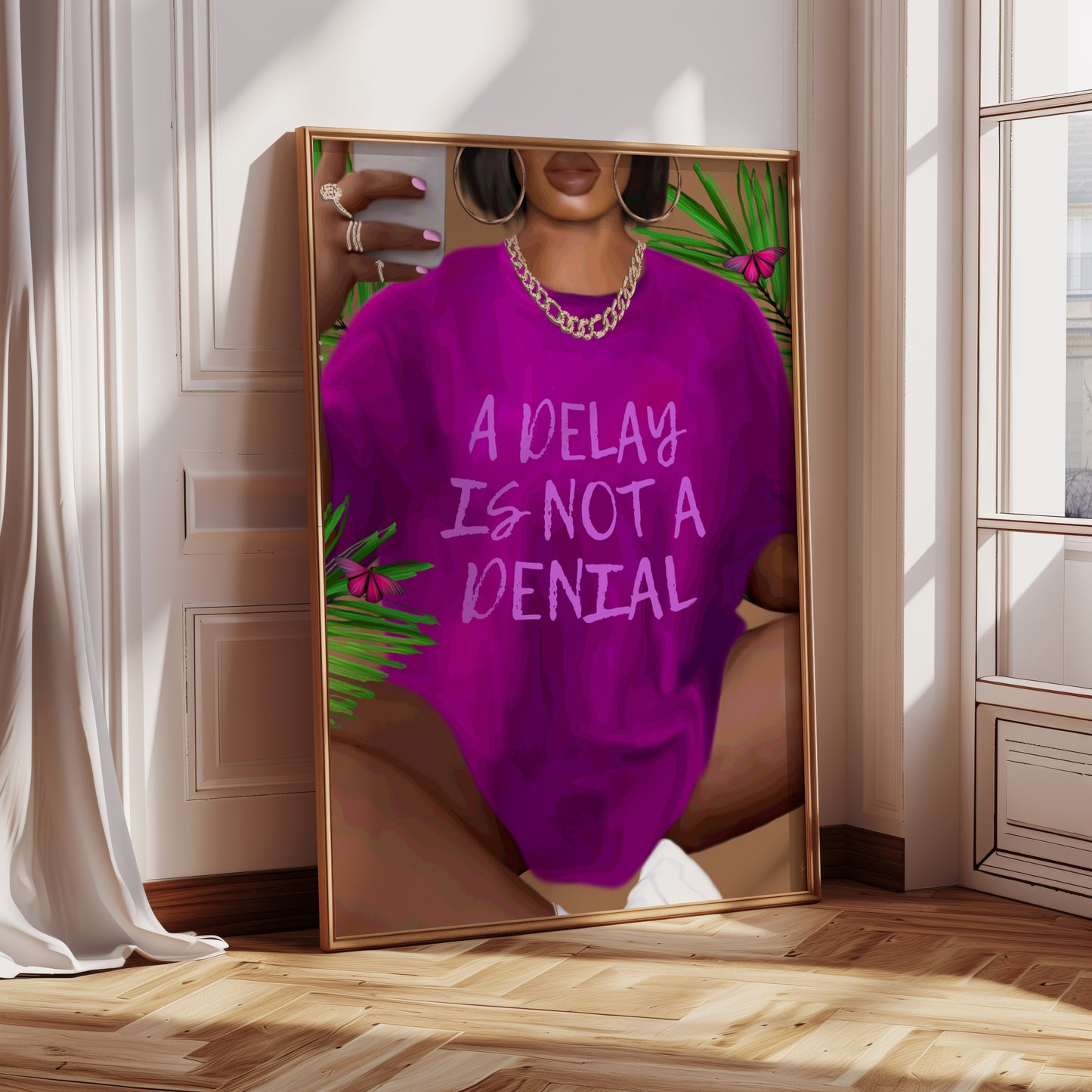 Delay Poster Print