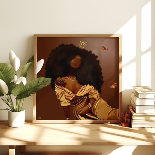 Dominique poster print