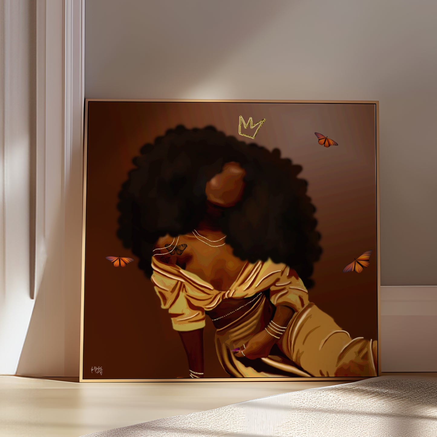 Dominique poster print