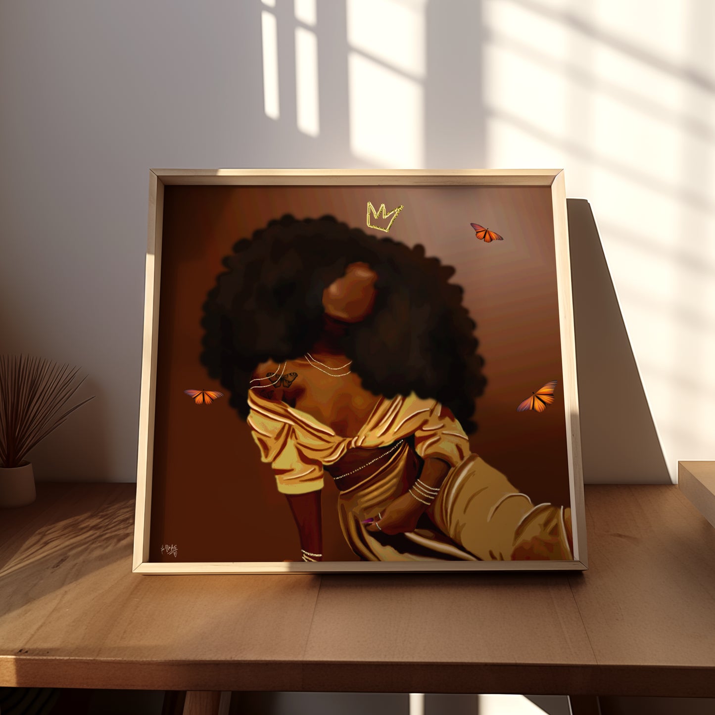 Dominique poster print