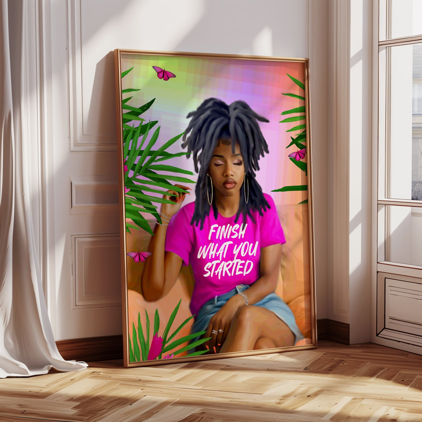 Finish poster print