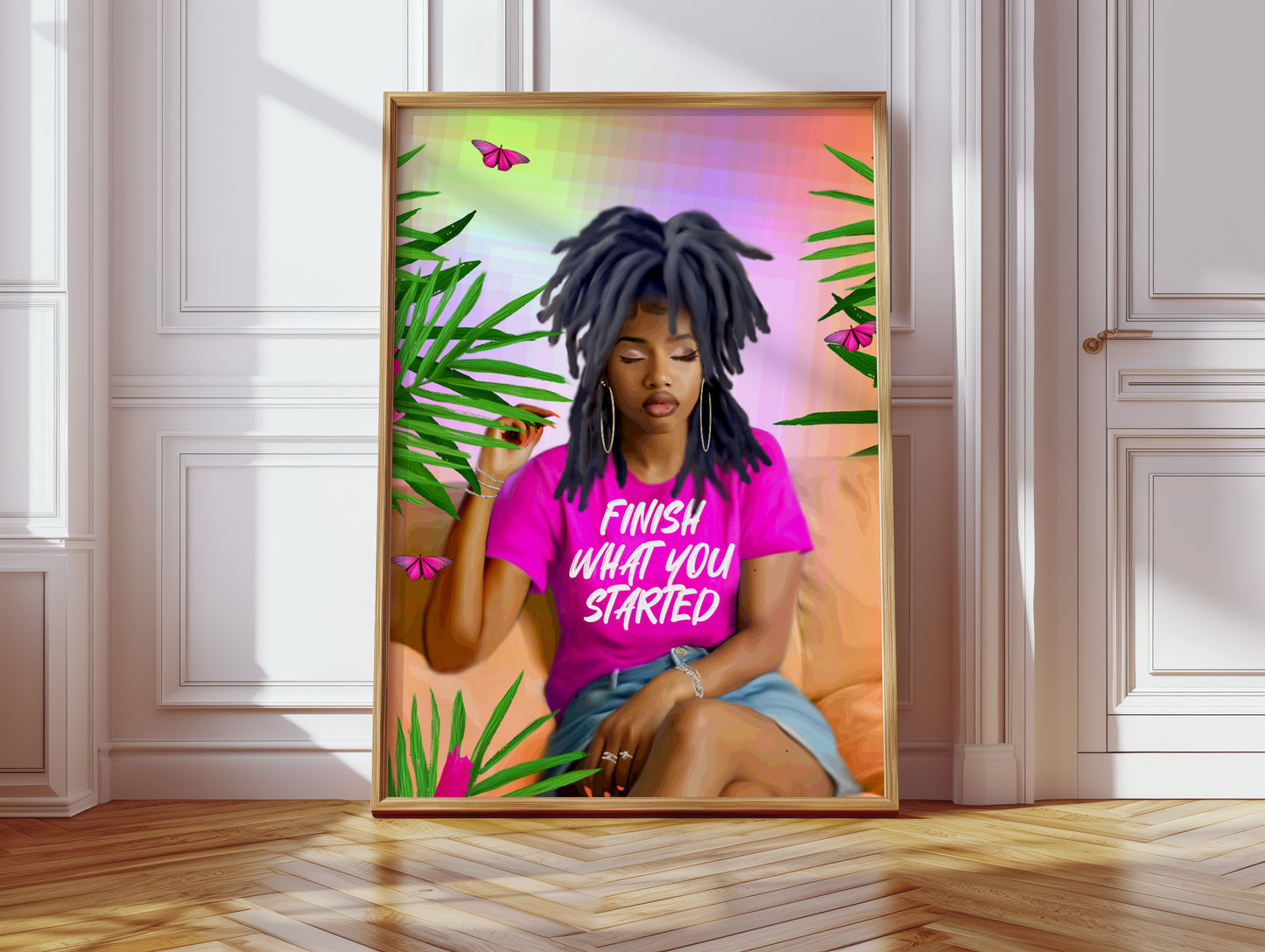 Finish poster print