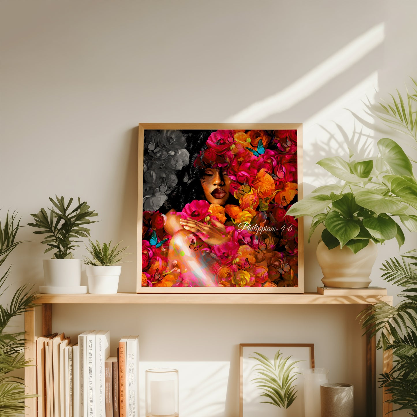 Peace in Full Bloom poster print