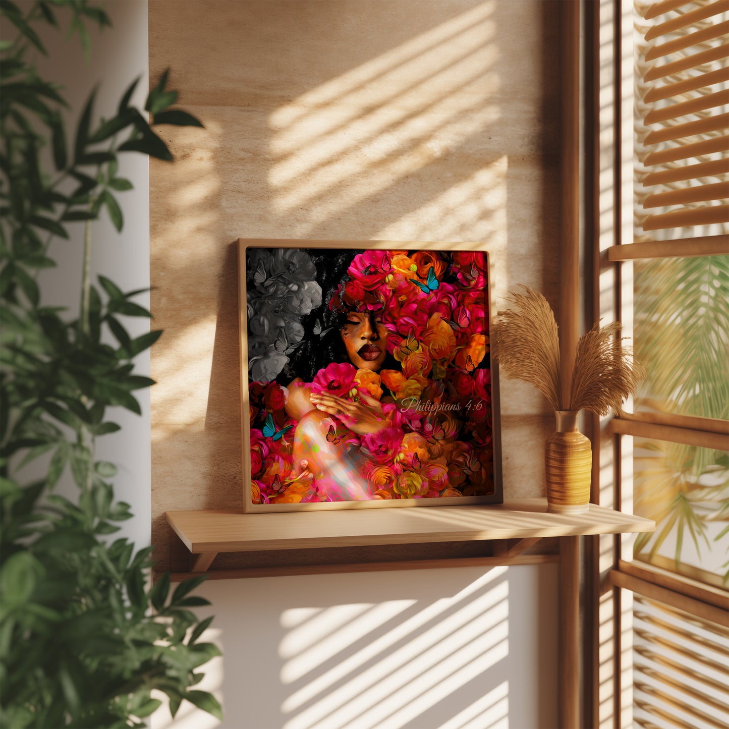 Peace in Full Bloom poster print