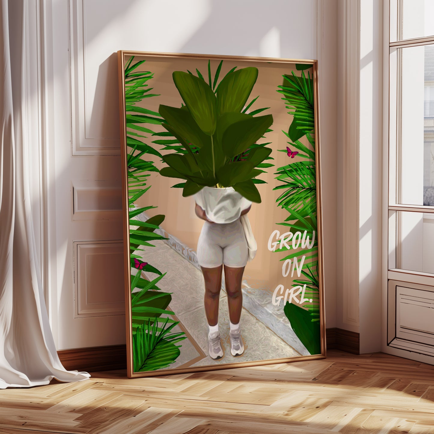 Grow on poster print