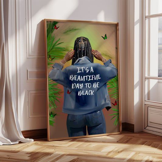 The blessing poster print