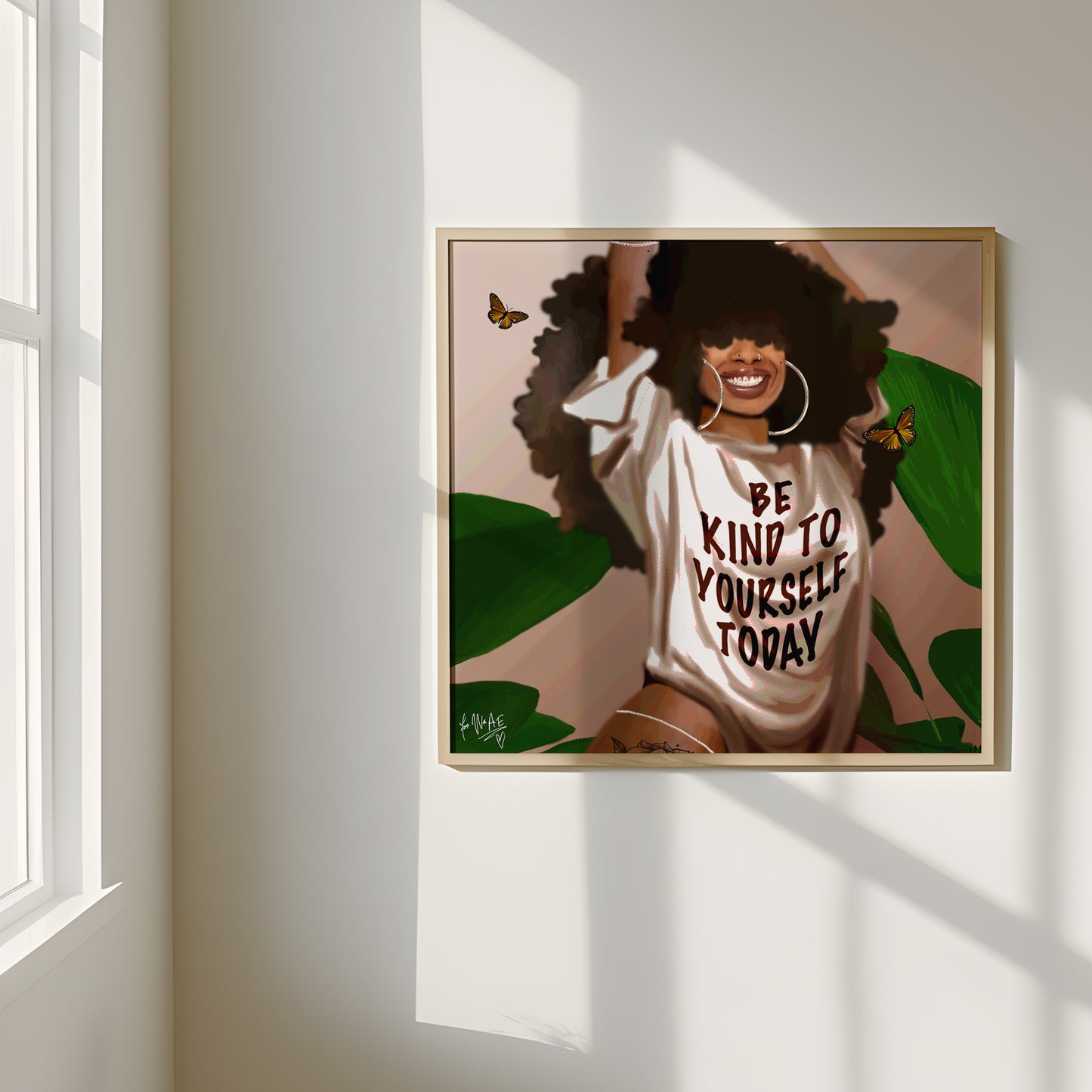 Be Kind poster print
