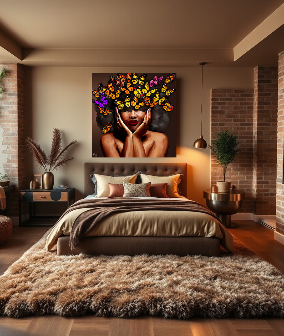Lady Free II canvas print
