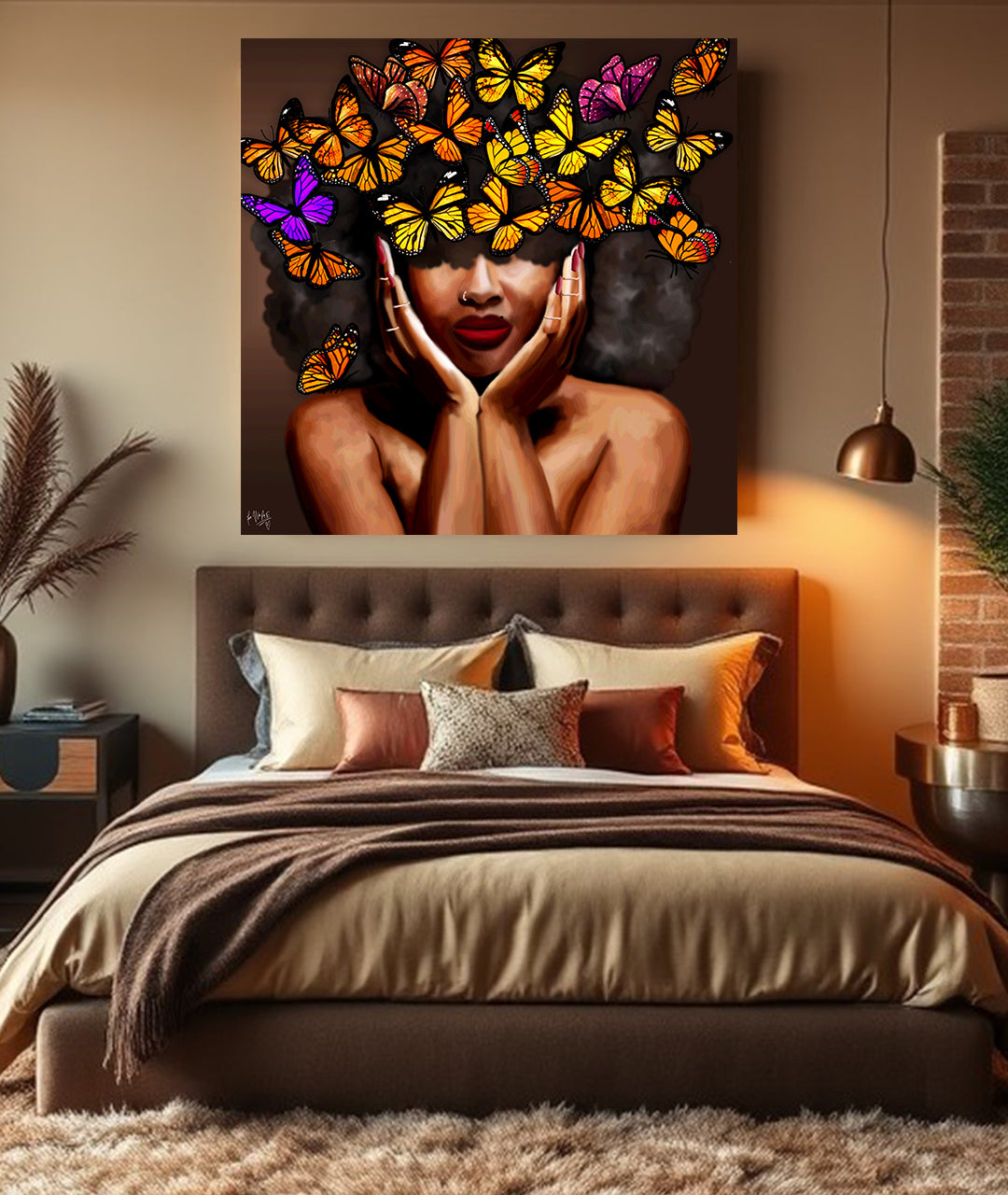 Lady Free II canvas print