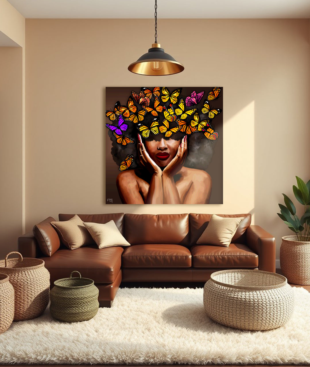 Lady Free II canvas print