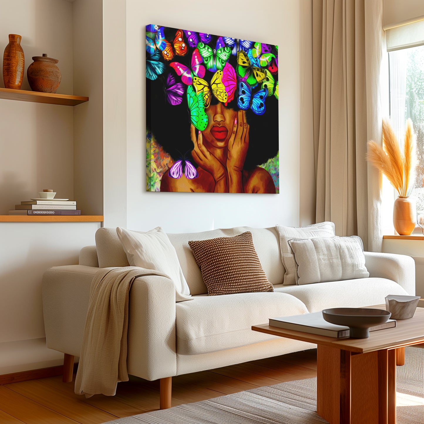 The original Lady Free canvas print