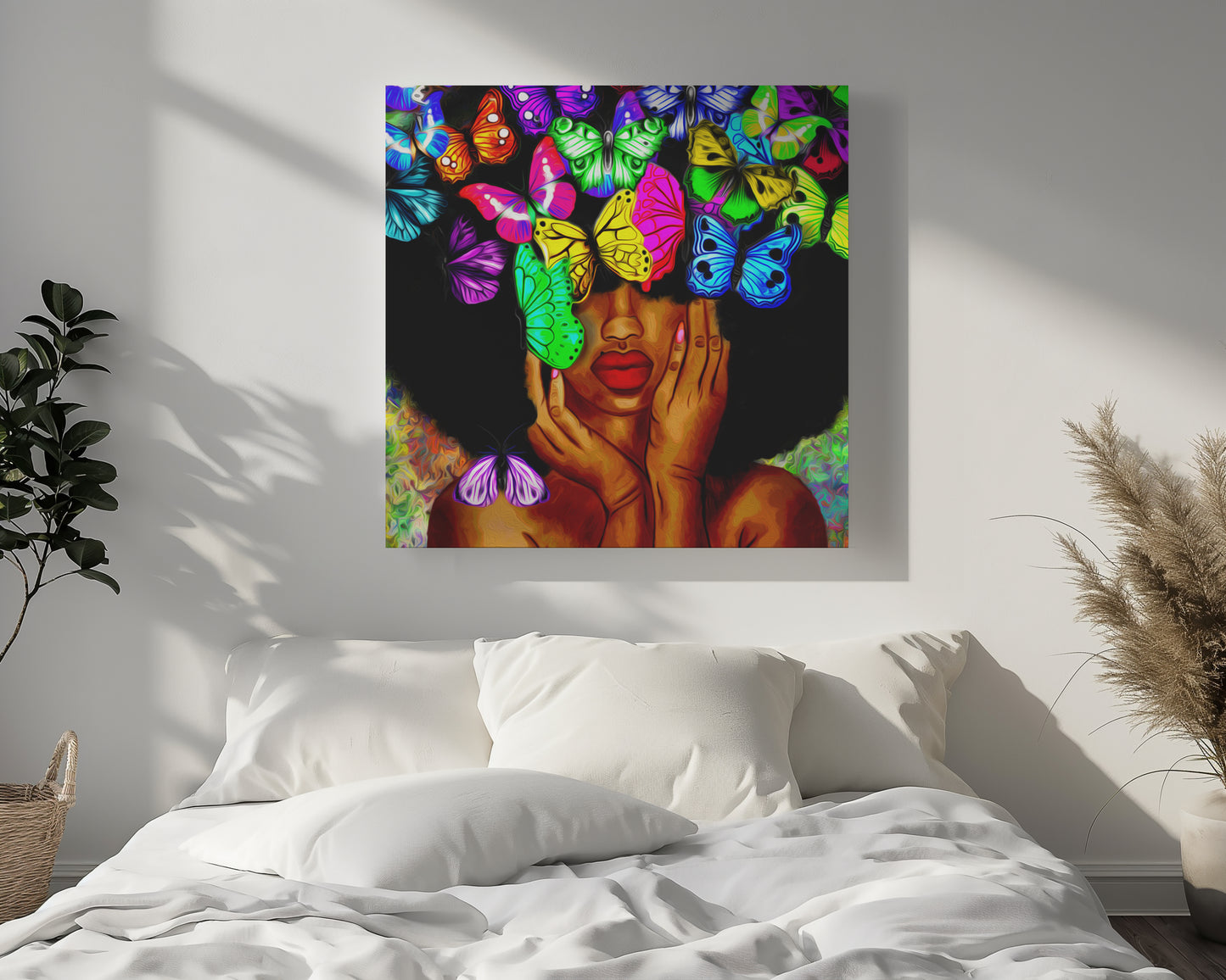 The original Lady Free canvas print