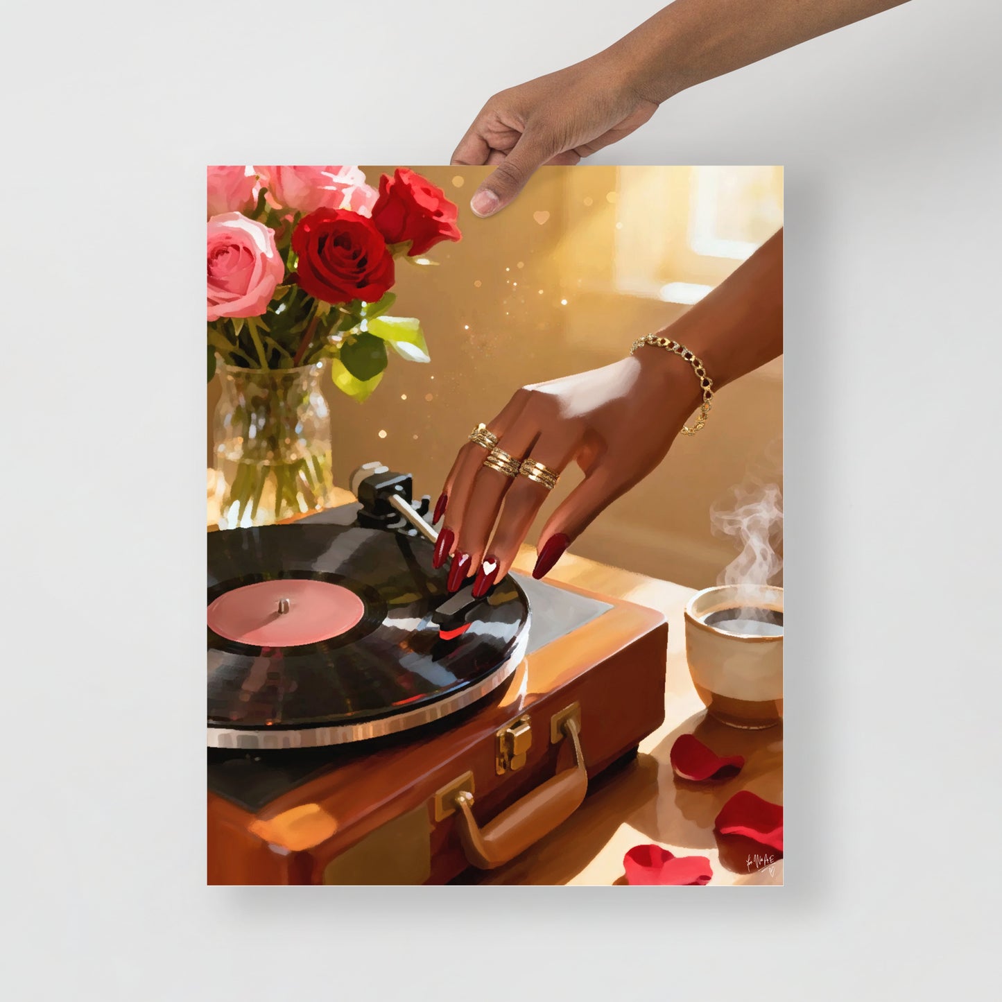 Love song poster print