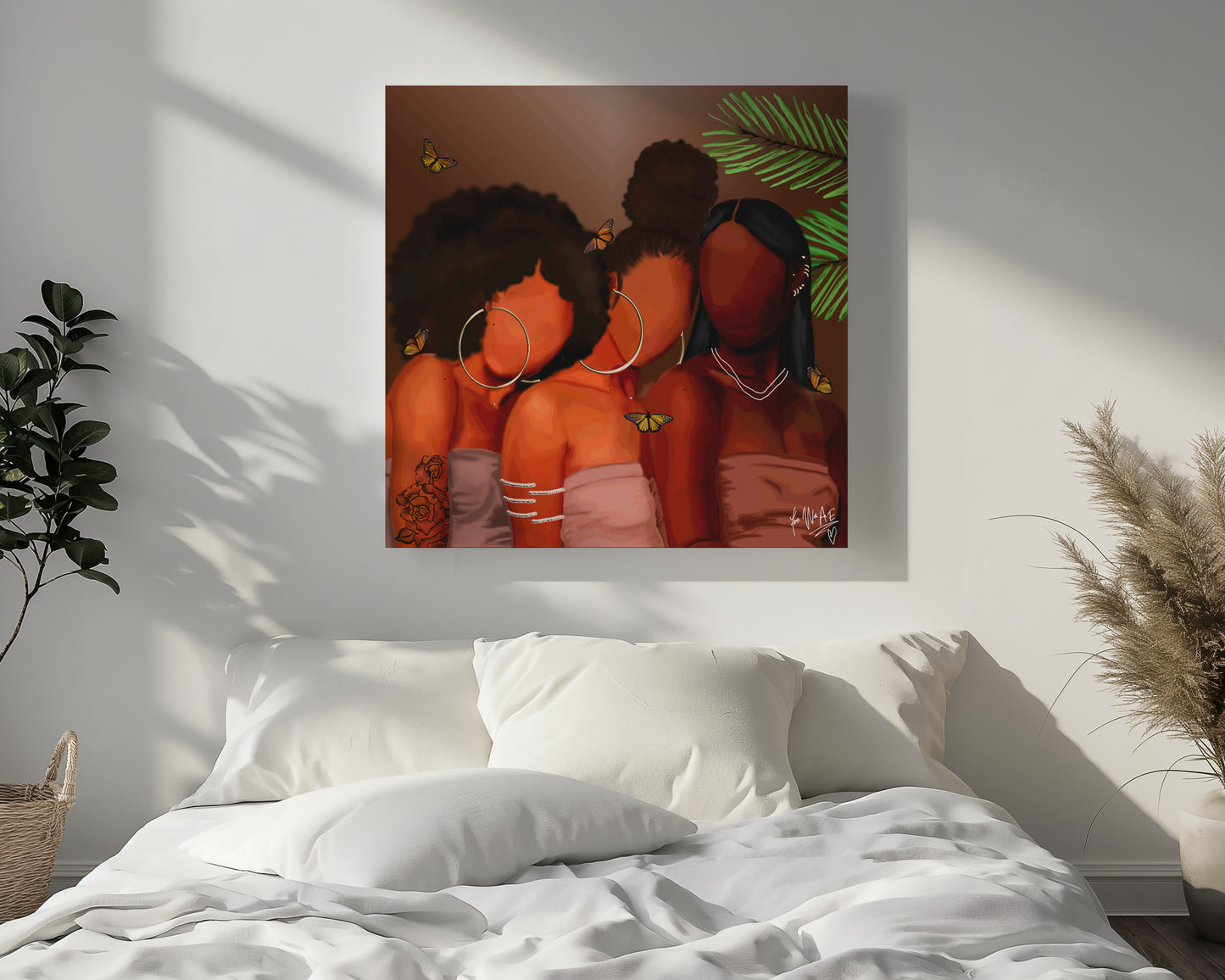 Reines Sans Couronnes canvas print