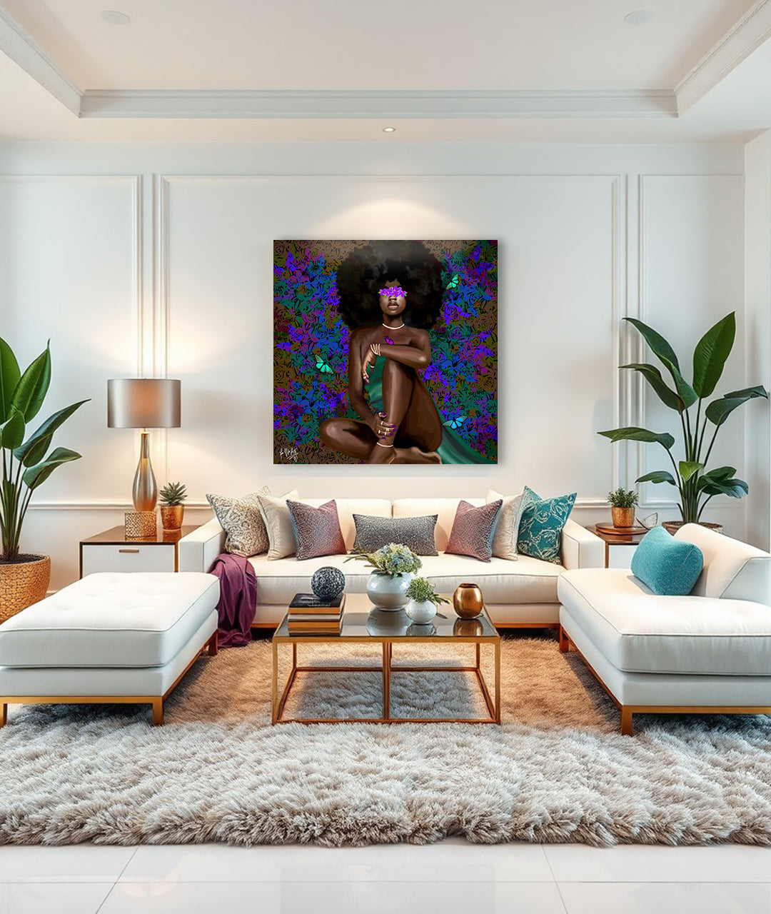 Midnight Muse canvas print