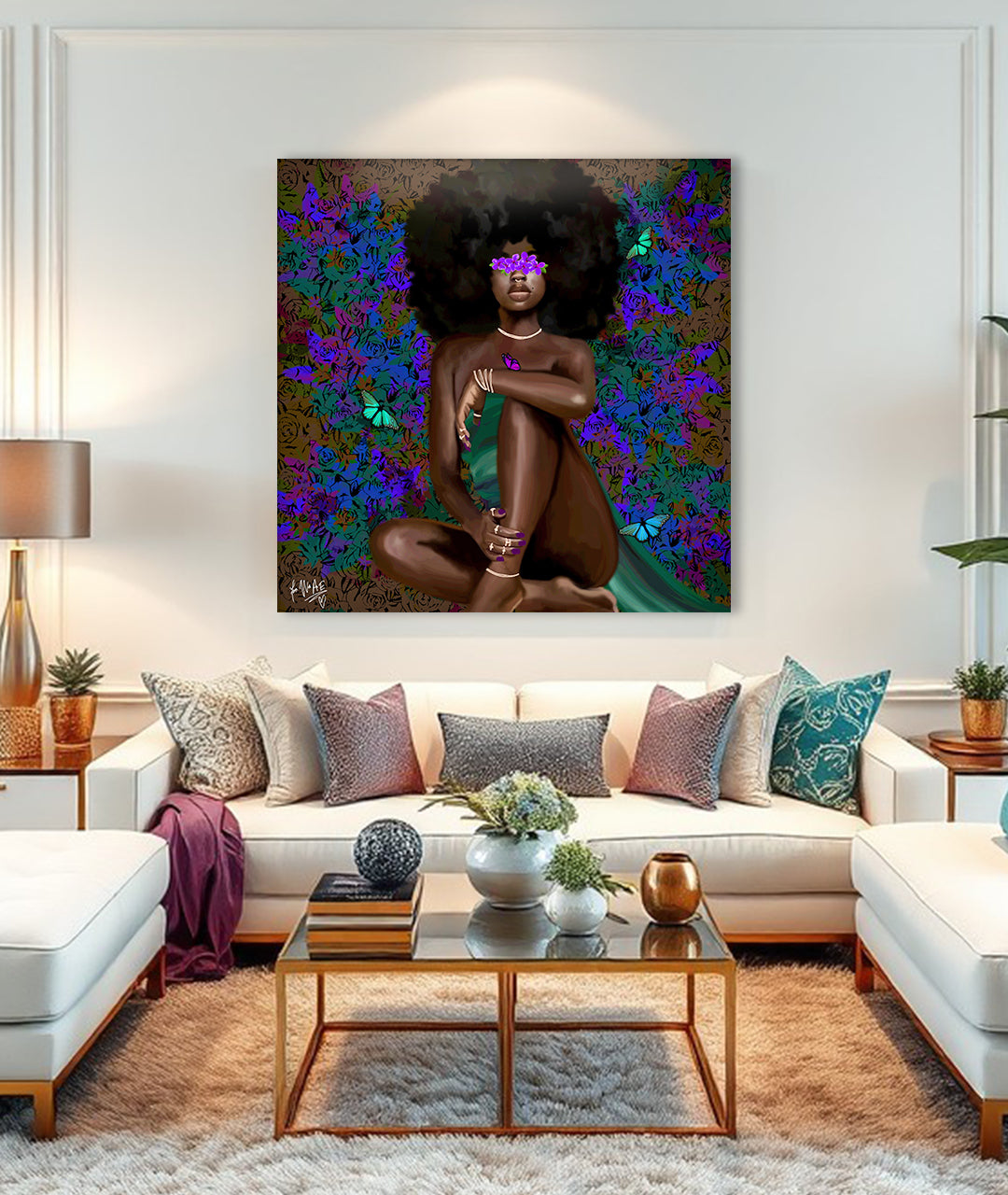 Midnight Muse canvas print