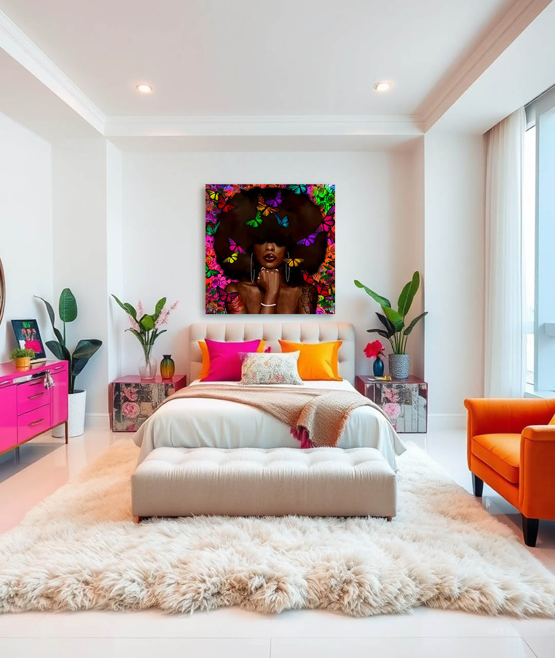 Muva canvas print
